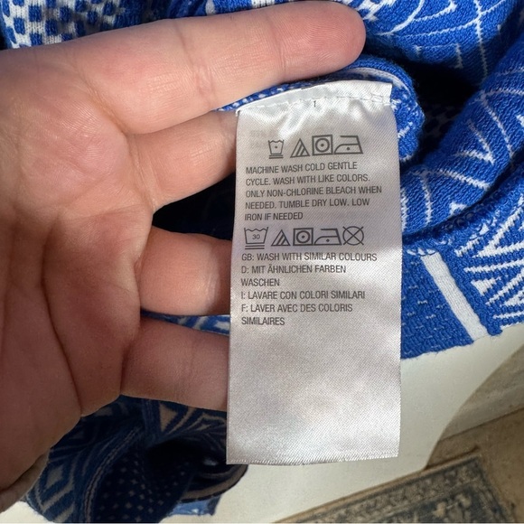 C. Wonder Blue Belted Jacket Size Small - Picture 4 of 5